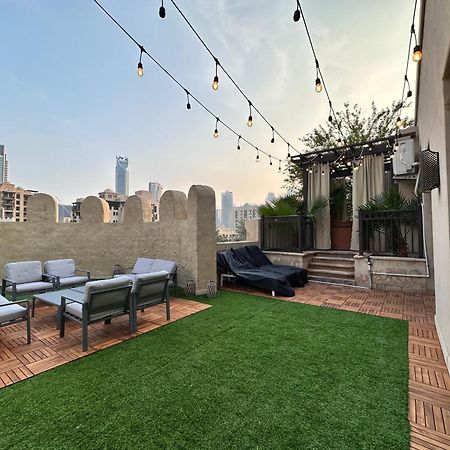 Durrani Homes - Unique Garden Apt At Souk Al Bahar Besides Dubai Mall & Burjkhalifa With Private Jaccuzi Exterior foto