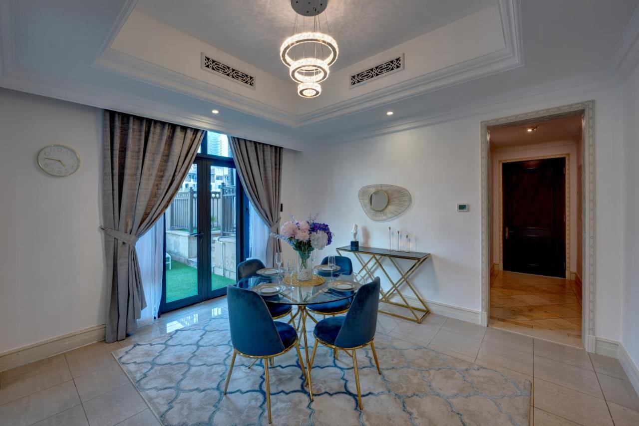 Durrani Homes - Unique Garden Apt At Souk Al Bahar Besides Dubai Mall & Burjkhalifa With Private Jaccuzi Exterior foto